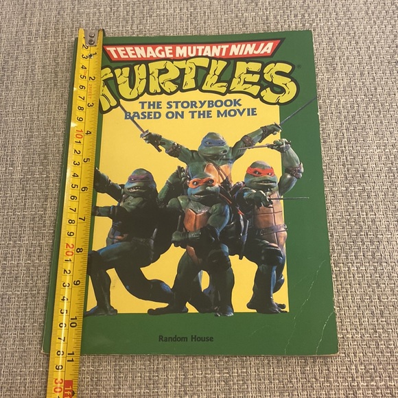 Teenage Mutant Ninja Turtles The Storybook based on the Movie 1990 Random House - Picture 6 of 6